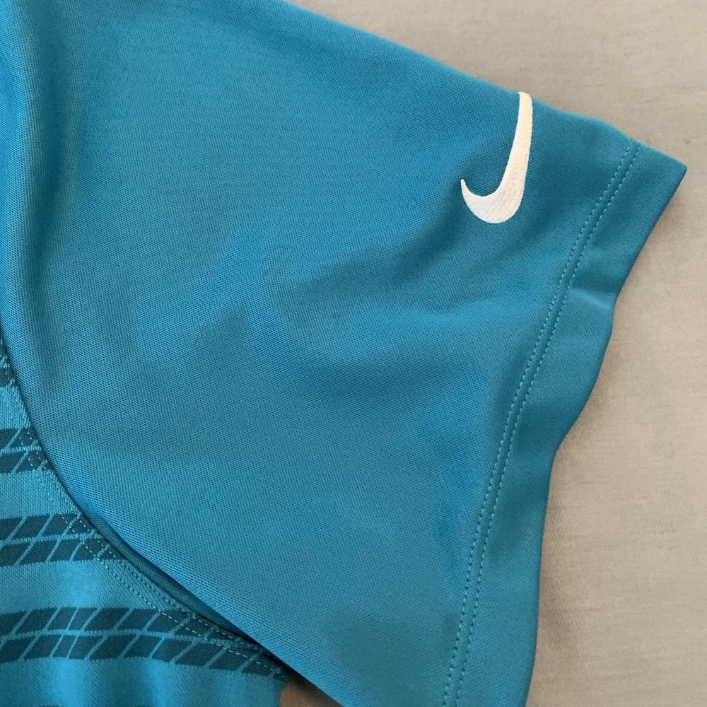 Jacksonville Jaguars Shirt Mens 2XL Blue NFL‎ Football Nike Dri Fit Polo